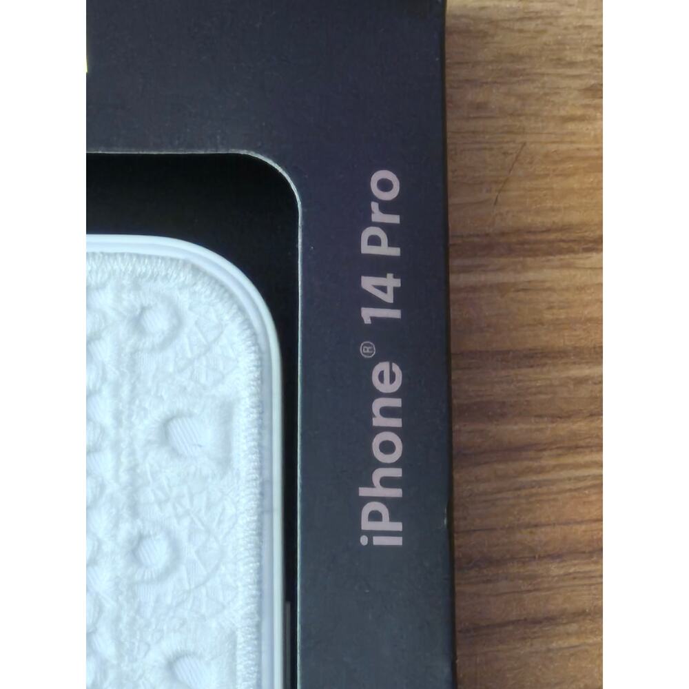 iphone 14 pro hello lux case White Vanilla Lace Phone Case s24 - Picture 2 of 4